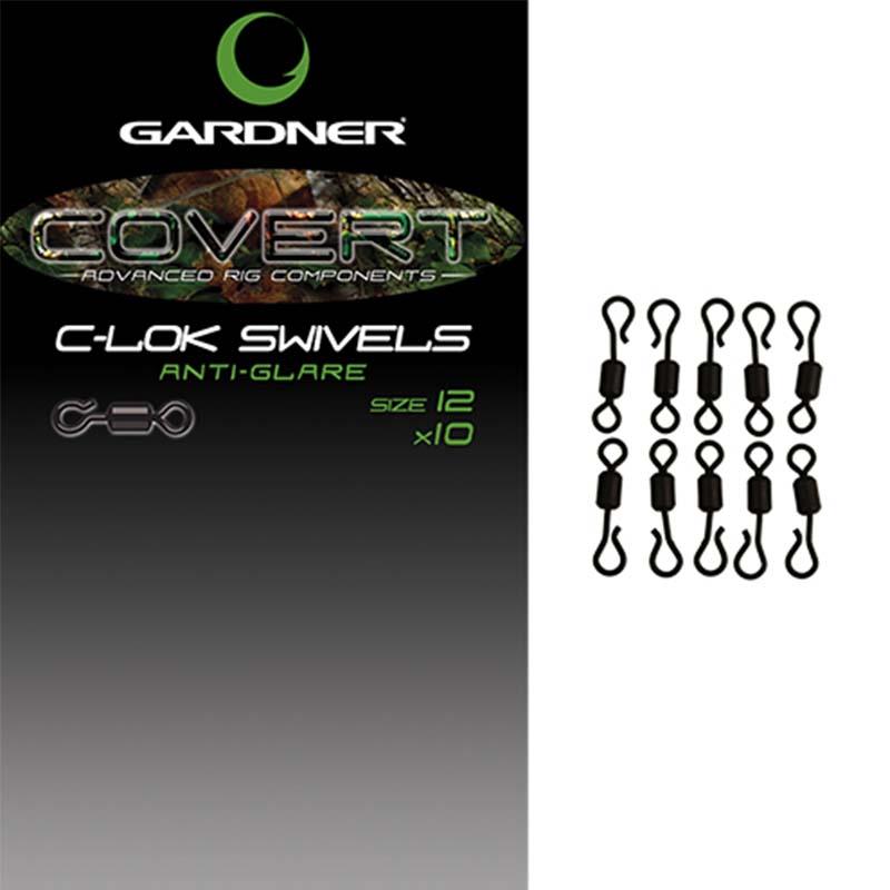 Gardner Covert C-Lok Swivels 12 Anti-Glare