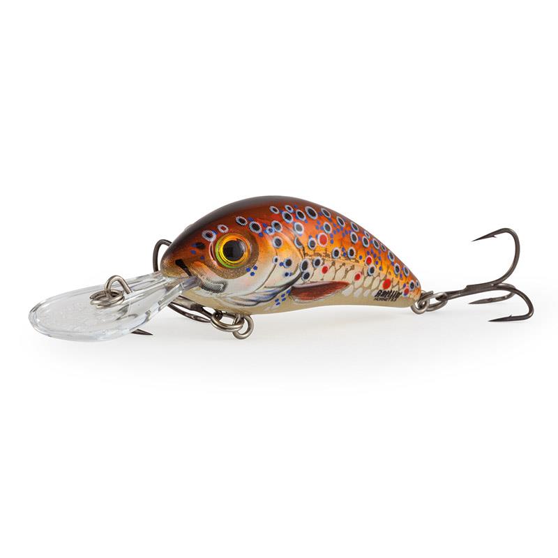 Fox Sparky Shad SNK 4cm BROWN HOLOGRAPHIC TROUT