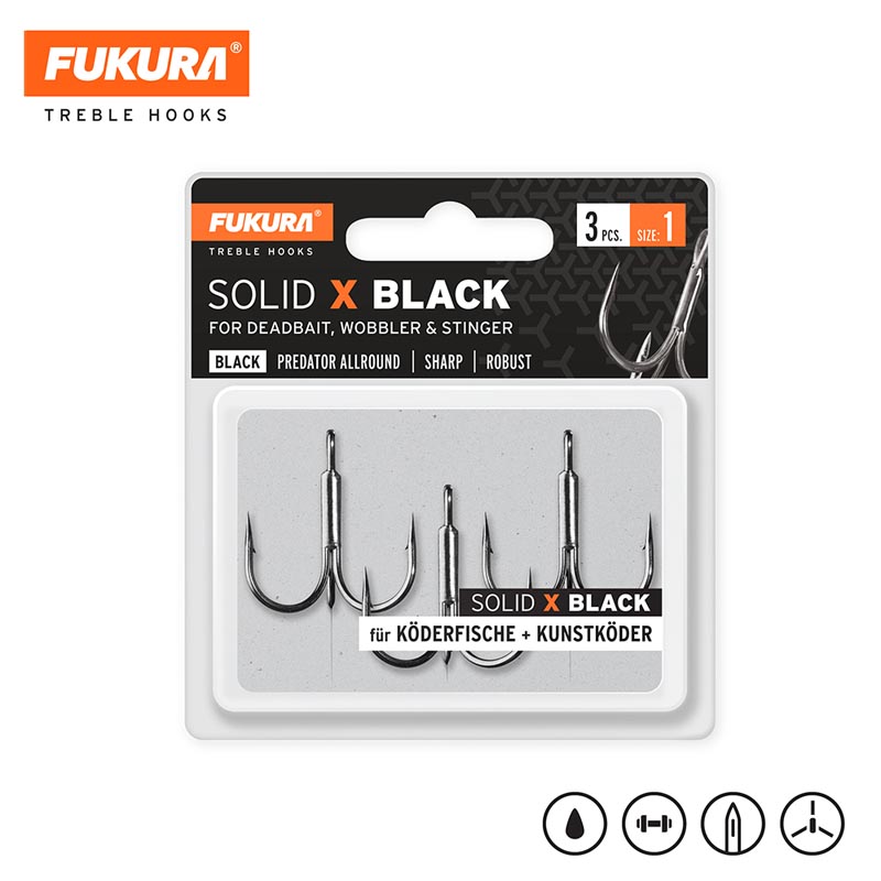 Spinmad Fukura Solid X Black / Orange