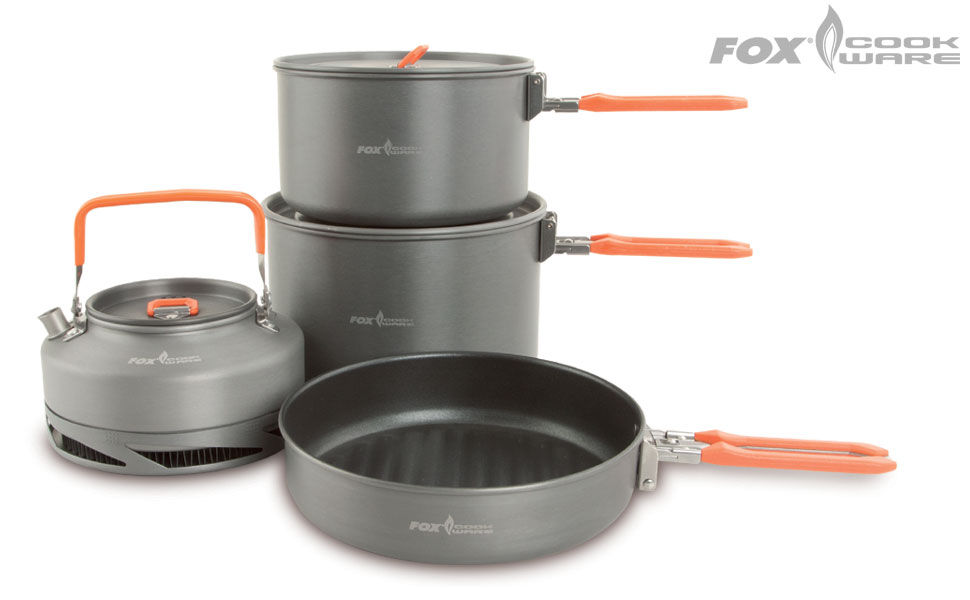 Fox Cookware Large 4-teiliges set (Anti-Haft-Beschichtung)