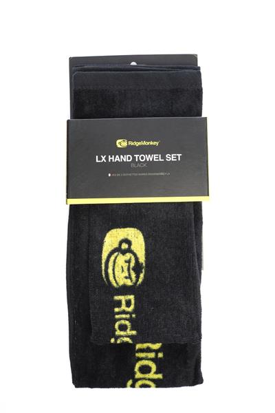 RM LX Hand Towel set black/net