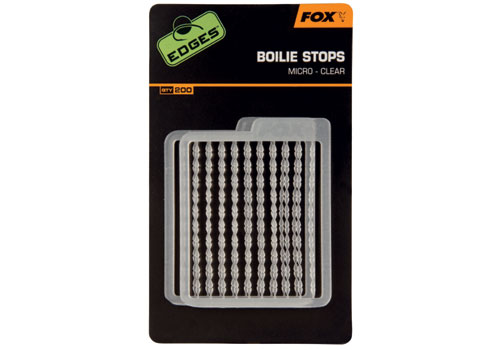 Fox Edges boilie stops standard clear